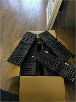 Full box of keyboards