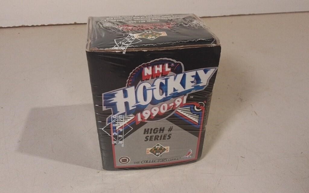 Sealed Box 1990-91 UD Hockey Cards