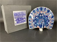 Sargadelos Ceramic Peacock