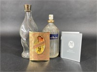 Two Demostration Bottles & Two Sample Perfumes