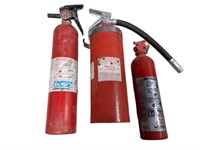 Fire extinguisher -Set of three (one money)