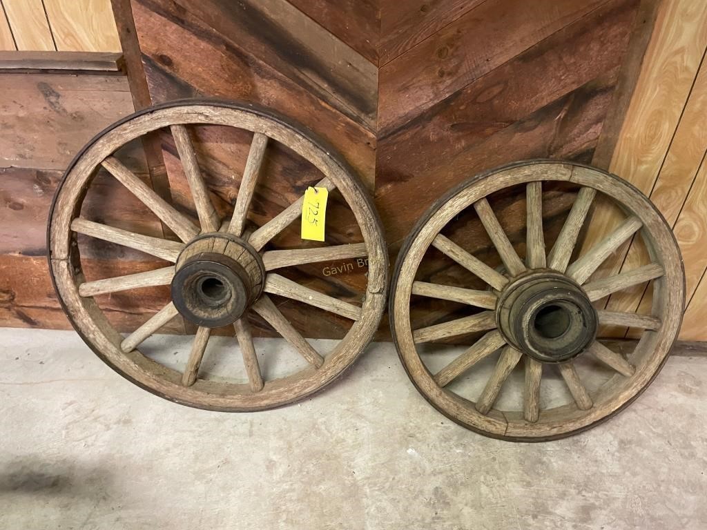 36 and 31" Wood Wheel