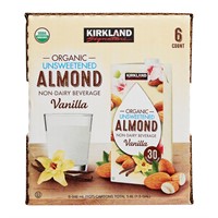 Organic Almond Beverage  Vanilla  32oz  6ct
