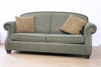 LOVLEY UPHOLSTERED PULL OUT MATRESS SOFA