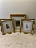 3 Signed & Numbered Framed Prints