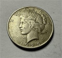 1925 Peace Liberty Silver Dollar