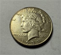 1935 Peace Liberty Silver Dollar