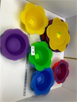 Lot of Plasticware Plates & Bowls