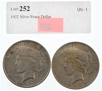 1922 Silver Peace Dollars (2)