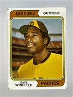 1974 Topps #456 Dave Winfield Rookie RC Lower Grad