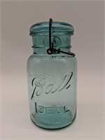 One Quart Ball Jar "Ideal" Pat'D July 14 1908