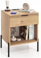 Retail$100 Nightstand W/Charging Station