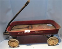 ANTIQUE RED WAGON
