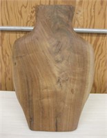 Large Wood Necklace Display - About 16" Tall