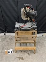 Pro-Tech 10" Chop Saw with Homemade Stand