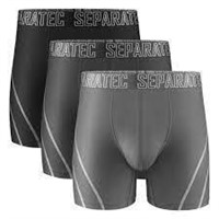 Separatec Men's Underwear 3 Pack Large