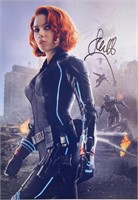 Autograph COA Black Widow Photo