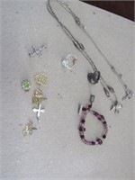 Assorted Jewelry some marked Sterling