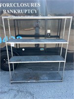 HEAVY DUTY GALVANIZED SHELVING UNIT