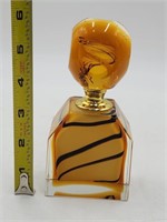 Vtg Perfume Dabber Blown Glass Bottle Twos Company