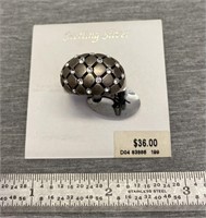 Sterling Silver CZDome Ring Size 7 NEW