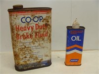 COOP and Norton Oil Cans