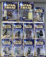 11pc NIP Star Wars Action Figures w/ Deluxe