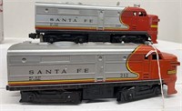 Lionel Santa Fe 220 and 212 Dummy