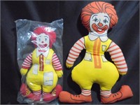 2 Vintage Ronald McDonalds Lot #2