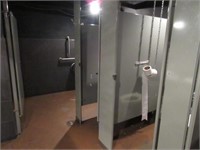 4 Bathroom Stalls