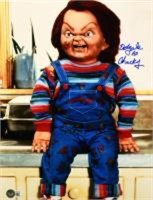 Ed Gale Signed "Chucky" 11x14 Photo Inscribed "