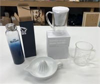 David's Tea Mug, Ceramic Juicer Plus Lot