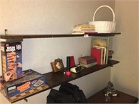 Lot of Miscellaneous on 2 Shelves