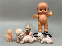 Lot de 5 Kewpie De Collection VTG 3 Poupres En