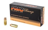 PMC Bronze .40 S&W Handgun Ammo - 180 Grain | FMJ-