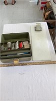 Fillet cutting board, fishing tackle box with