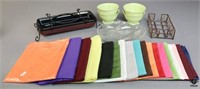 Assorted Dishes & Linens