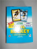 1991-92 Score Hockey Series 2 36 Pack Box