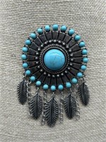 Southwestern Style Brooch