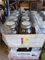 2 CASES OF CANNING JARS - QUARTS