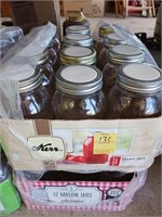 2 - CASES OF CANNING JARS- QUARTS