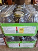 2 CASES OF CANNING JARS - QUARTS