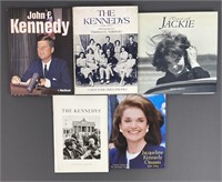 JFK & Jackie Kennedy Books Set of Five