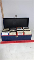 Case of 8 Track Tapes