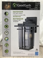 Good Earth Outdoor LED Wall Lantern (Missing 1