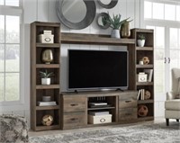 ASHLEY TRINELL 4-PIECE ENTERTAINMENT CENTER