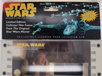 Original Star Wars 75 mm film frame selected and h