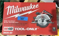 Milwaukee M18 Cordless 6-1/2" Circular Saw - tool