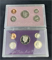 1988, 1989 U.S. Mint Proof Coin Sets