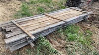 Partial Bundle of 1x4x10' Rough Lumber